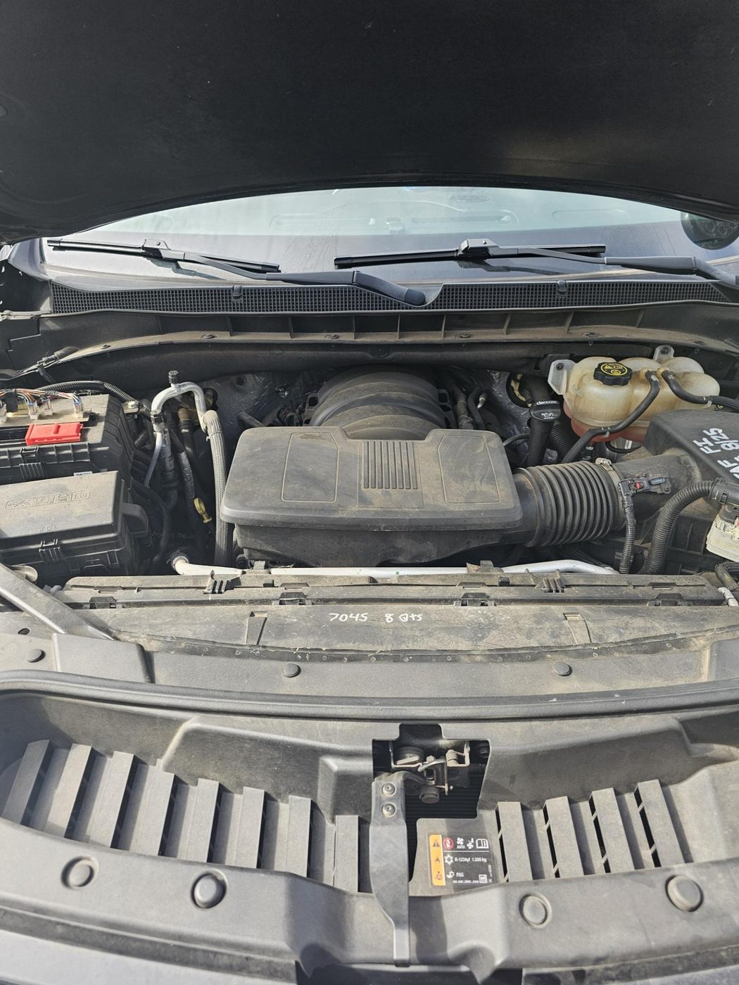 Engine bay before detailing